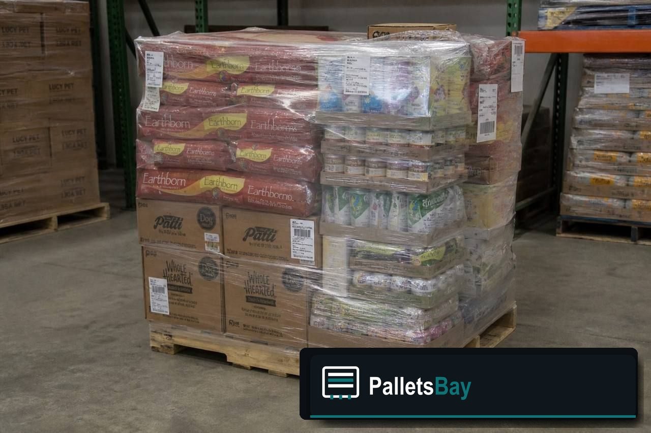 Pet Supply Pallets — Warehouse / shipping context