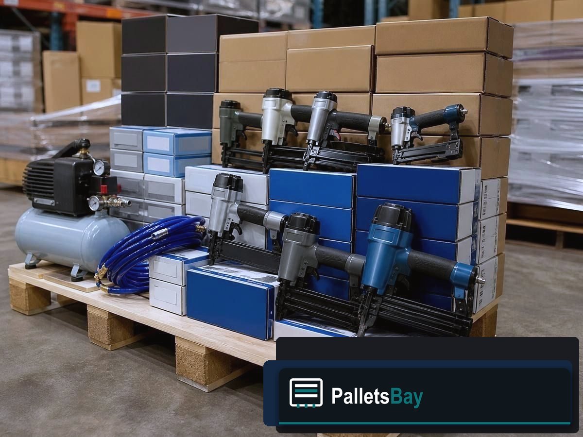 Power Tool Pallets — Assorted units from this listing