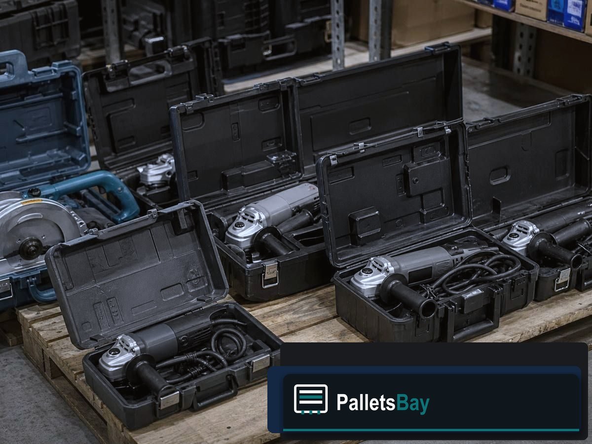 Power Tool Pallets — Dock staging before freight
