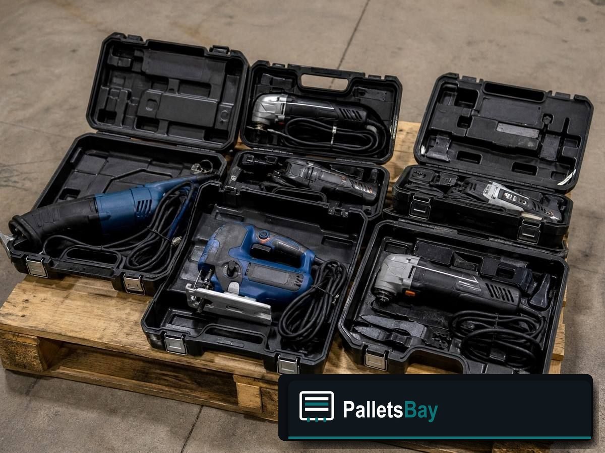 Power Tool Pallets — Second pallet angle