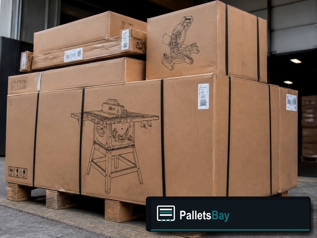 Power Tool Pallets — Contents / packed goods detail
