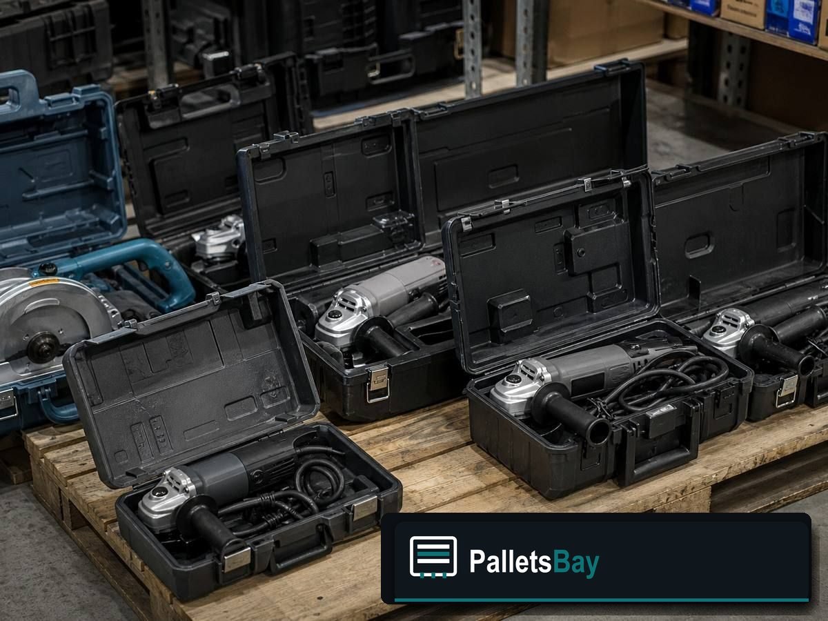 Power Tool Pallets — Warehouse / shipping context