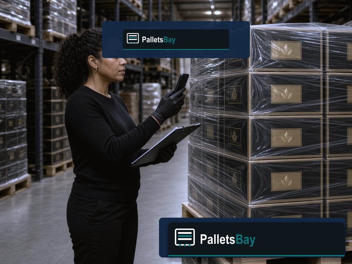 Prada Perfume Pallets — Floor ops — merchandise class as packed