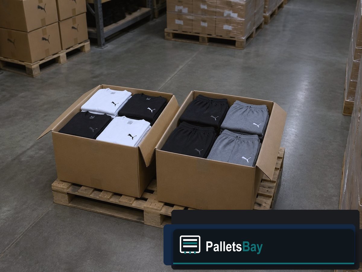 Puma Pallets — Dock staging before freight
