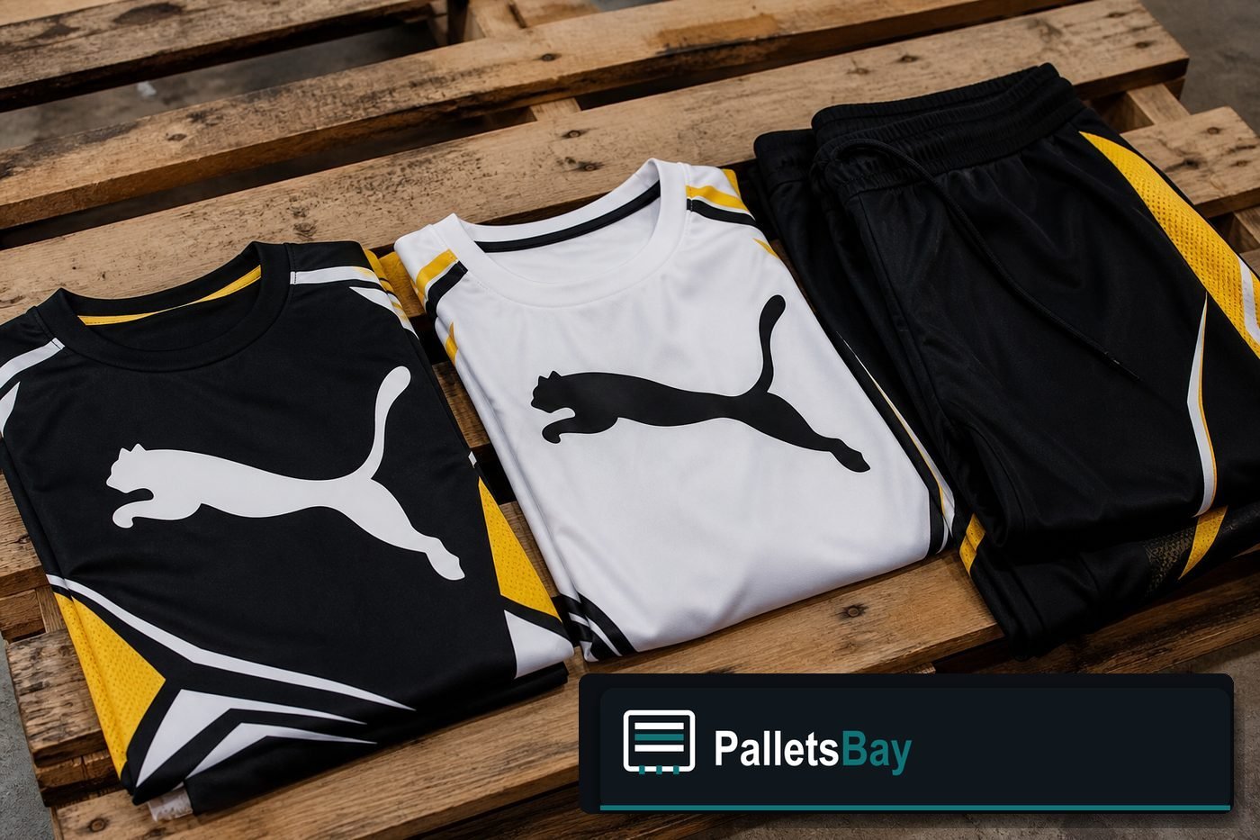 Puma Pallets — Pallet inventory close-up