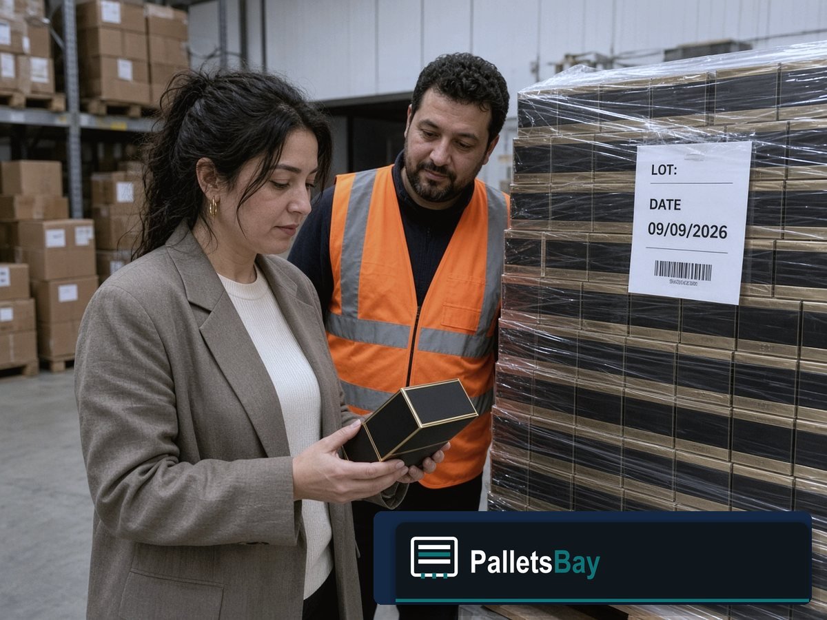 Rabanne Perfume Pallets — Client walkthrough with staff