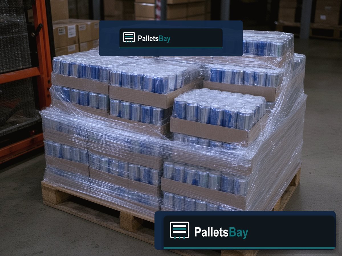 Red Bull Pallets — Clear product detail you can evaluate