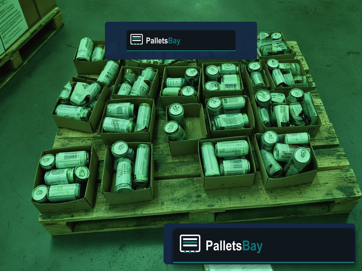 Red Bull Pallets — Assorted units from this listing