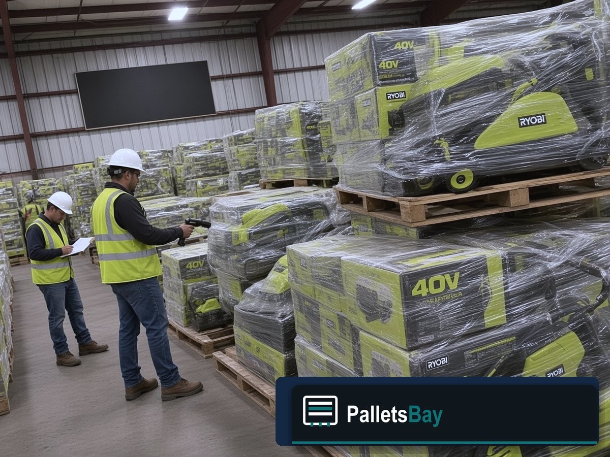 Ryobi Outdoor Power Pallets — Clear product detail you can evaluate