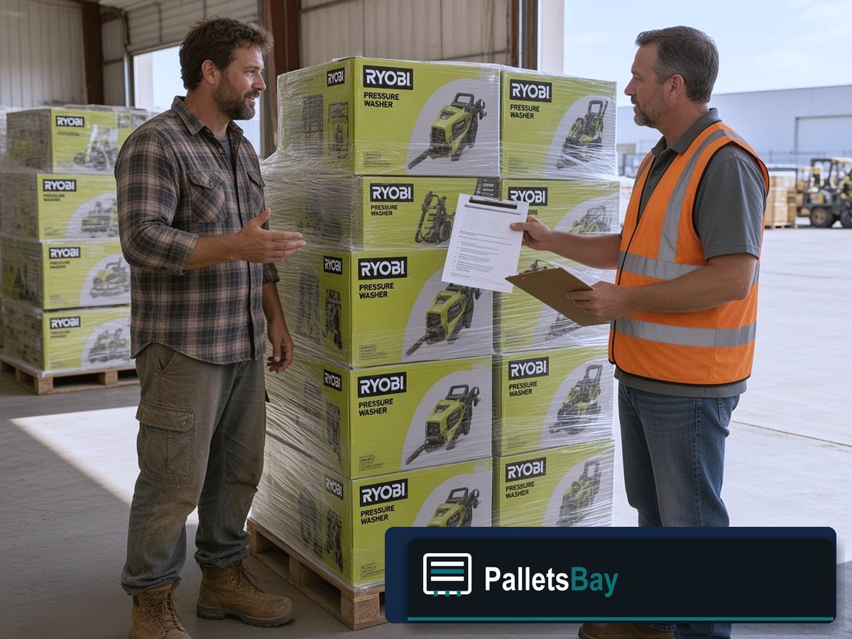 Ryobi Outdoor Power Pallets — Assorted units from this listing