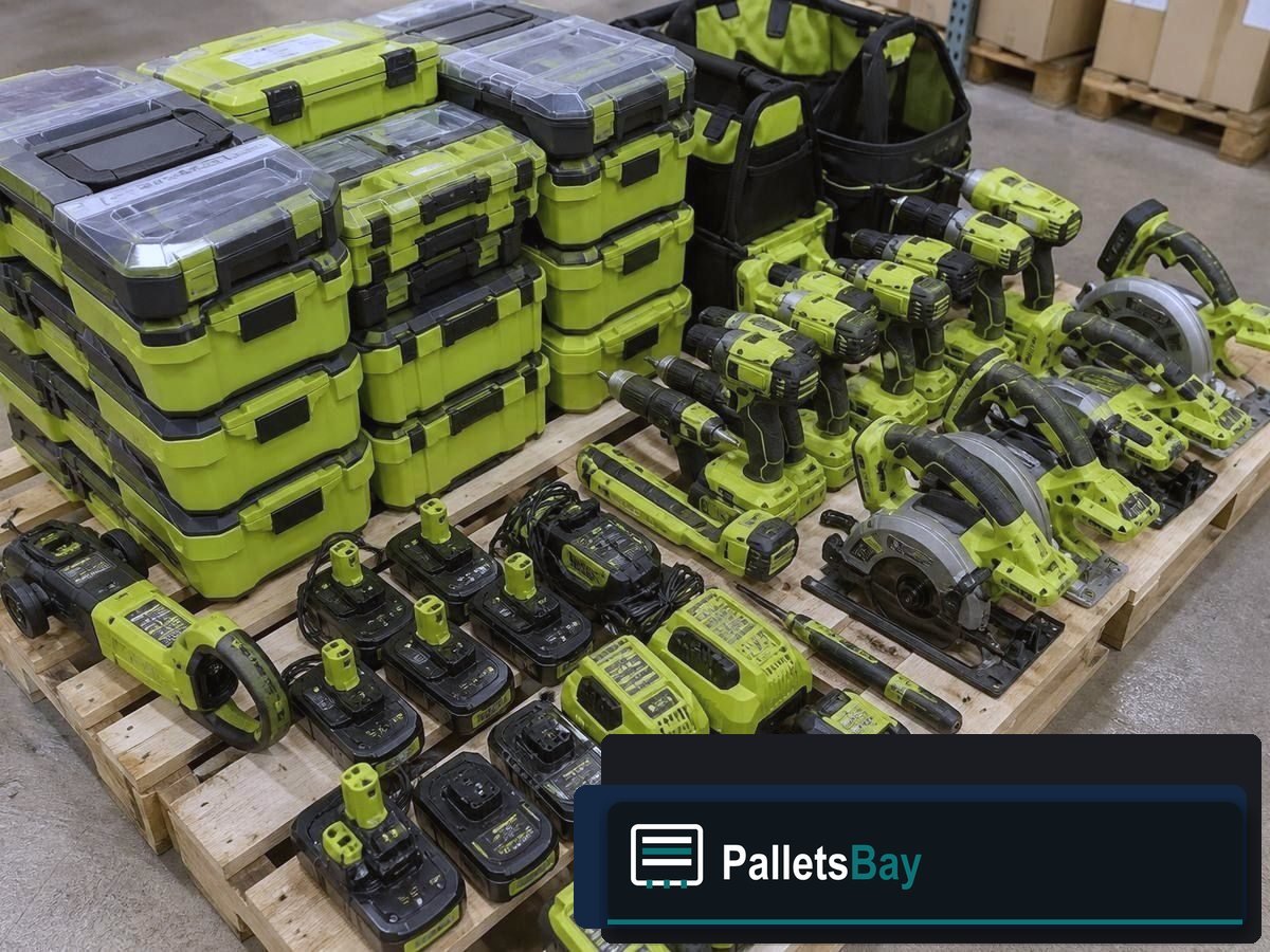 Ryobi Tool Pallets — Clear product detail you can evaluate