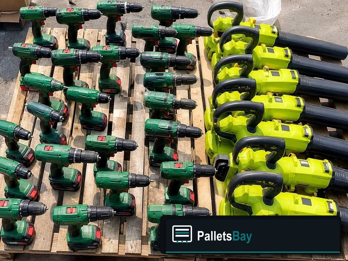 Ryobi Tool Pallets — Second pallet angle