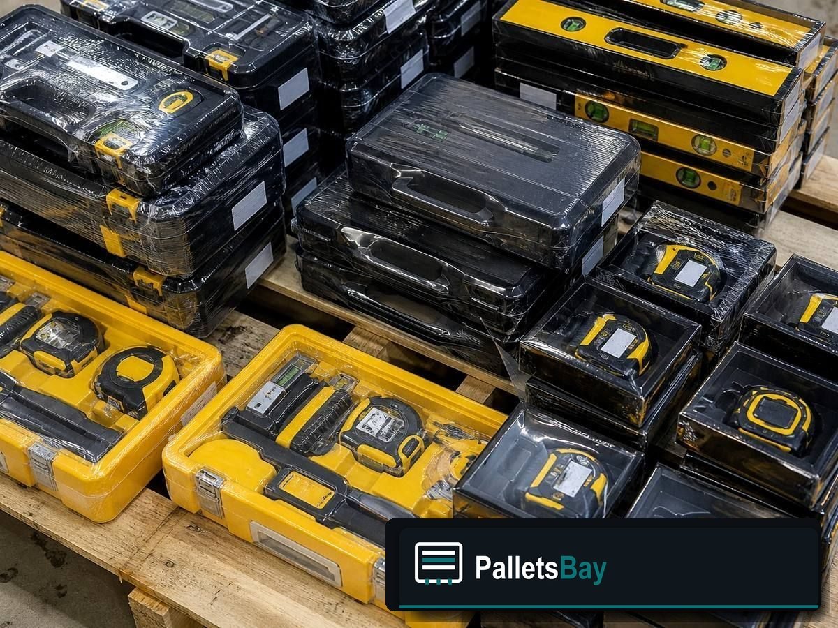 Ryobi Tool Pallets — Warehouse / shipping context