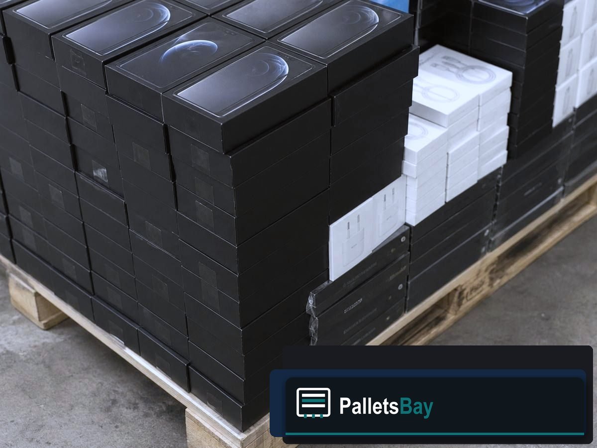 Samsung Electronics Pallets — Dock staging before freight