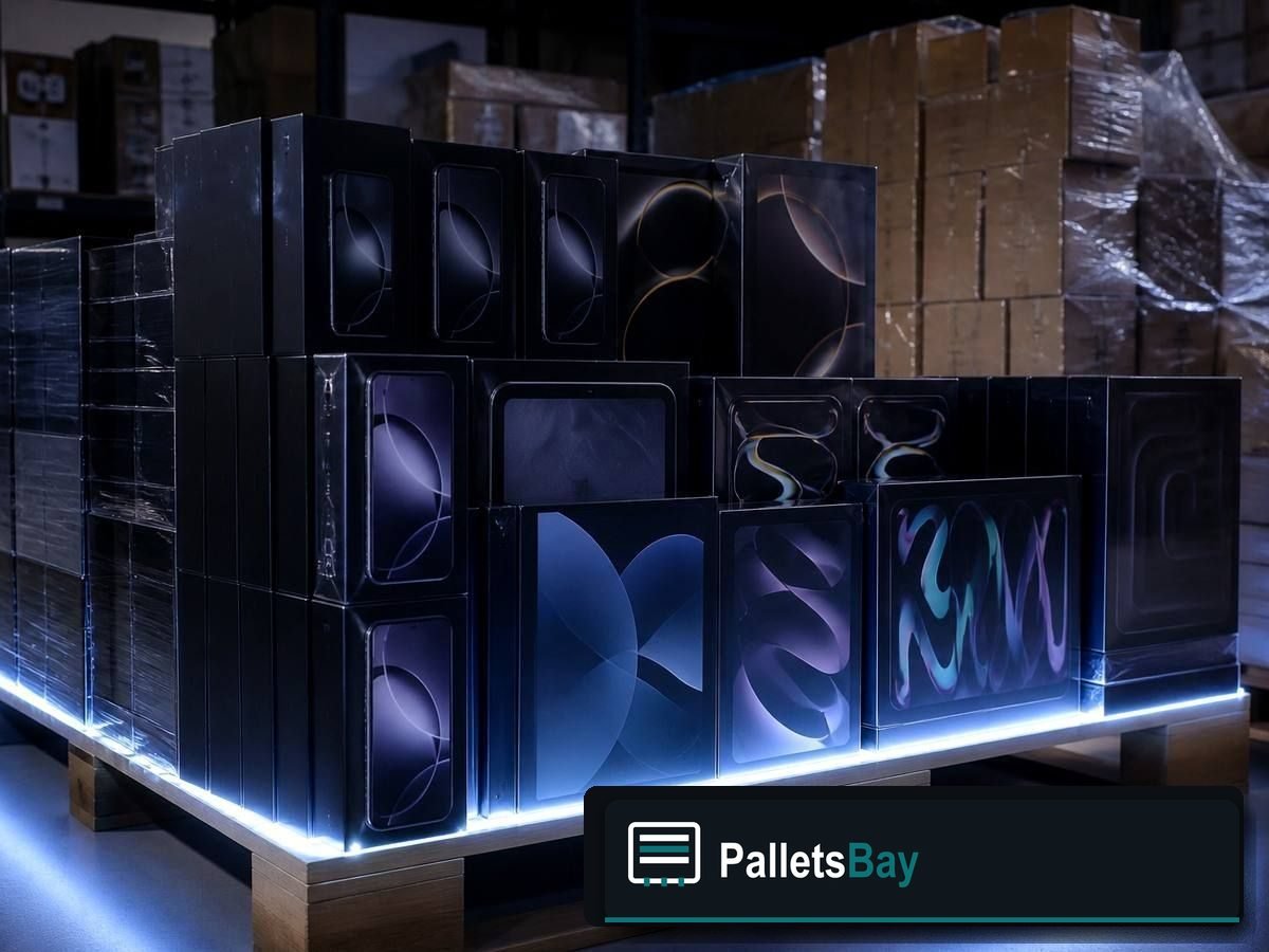 Samsung Electronics Pallets — Contents / packed goods detail