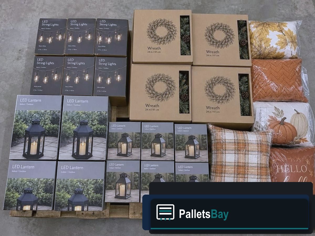 Seasonal Merchandise Pallets — Assorted units from this listing