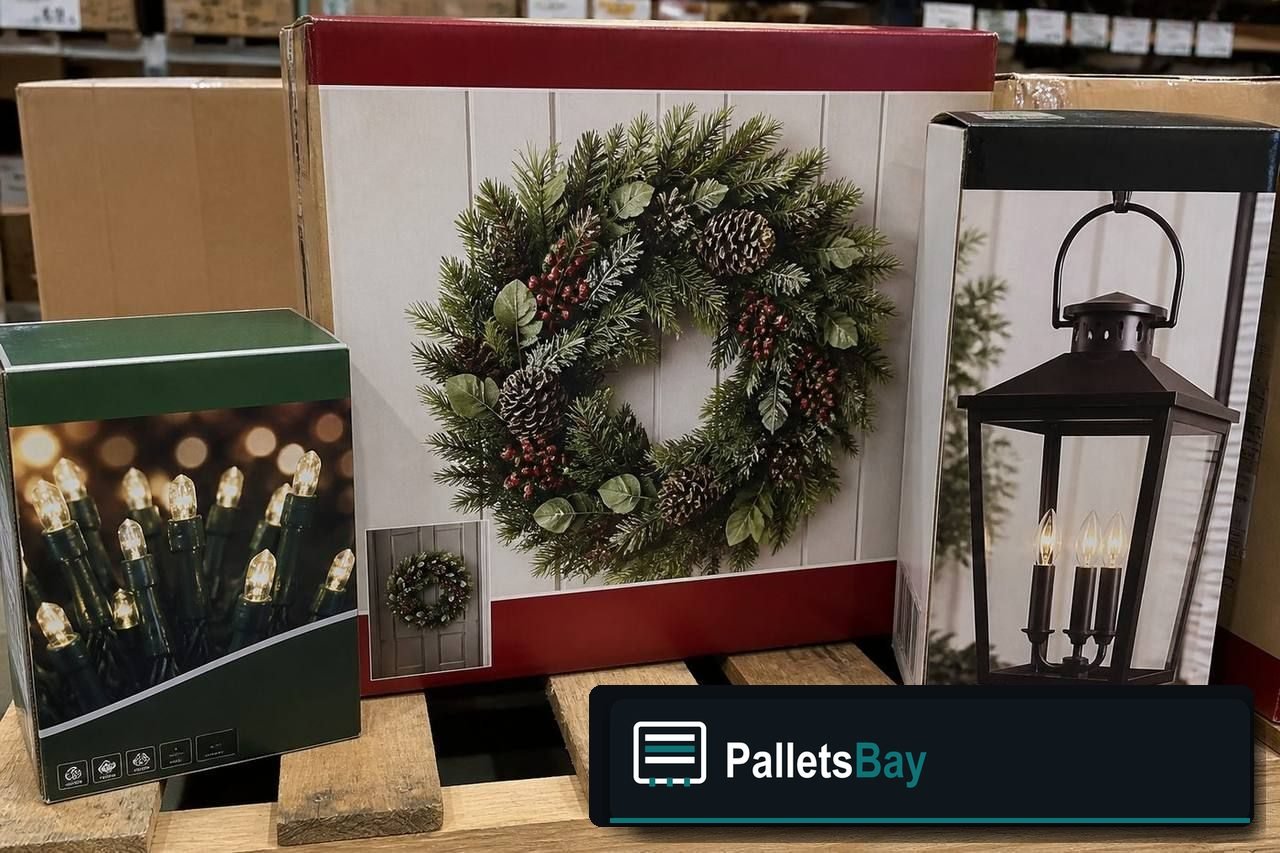 Seasonal Merchandise Pallets — Contents / packed goods detail