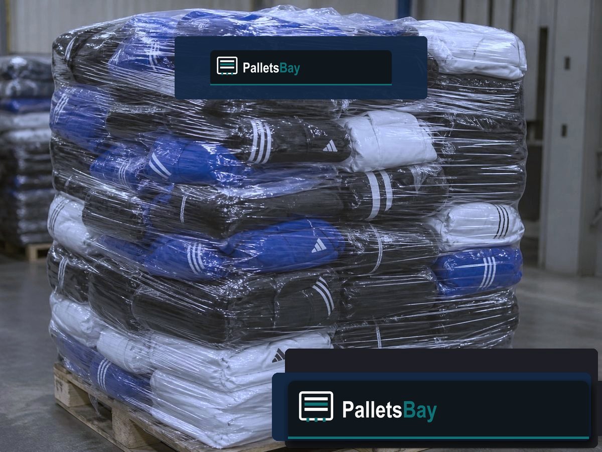 Shein Pallets — Dock staging before freight