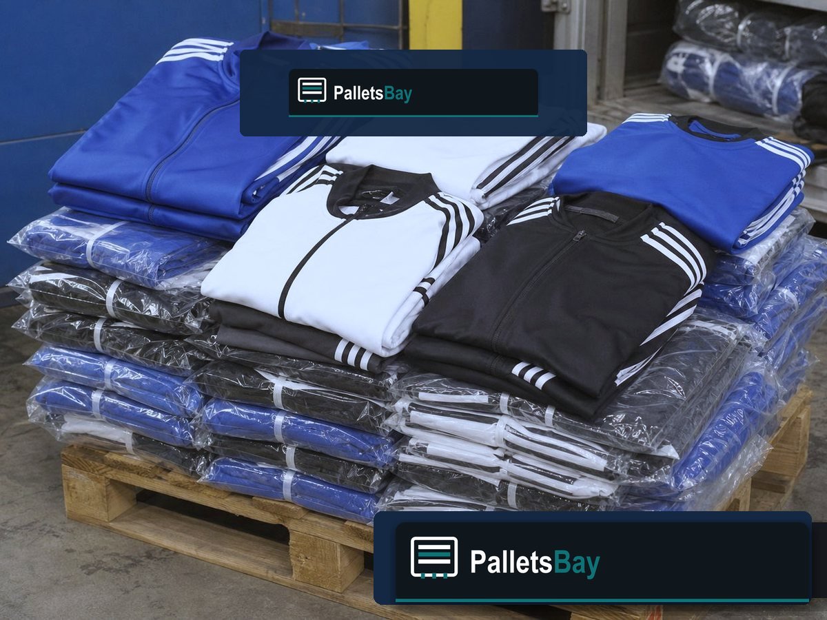 Shein Wholesale Pallets — Dock staging before freight