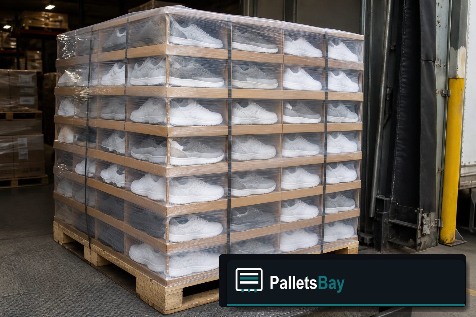 Skechers Pallets — Warehouse / shipping context