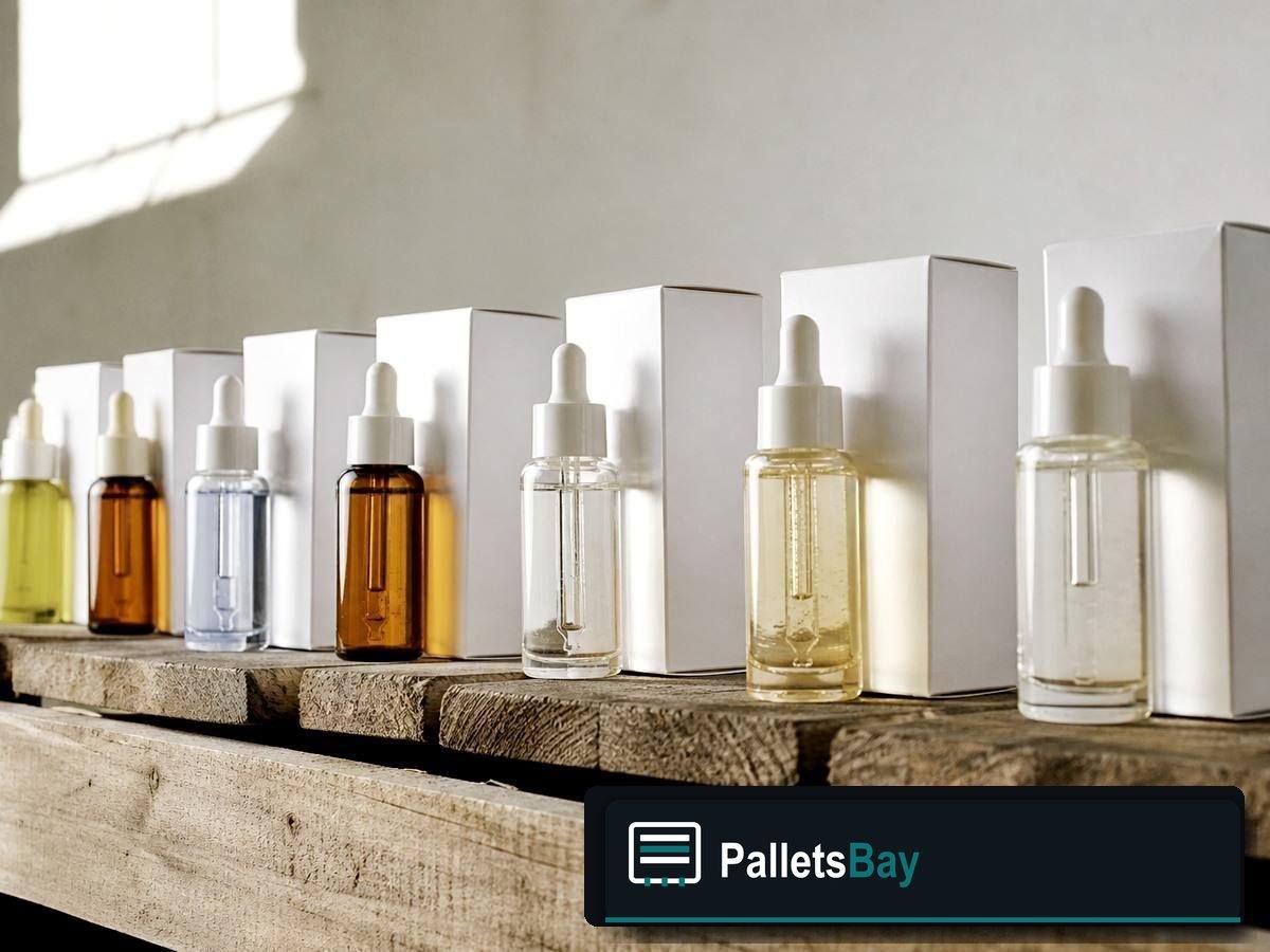 Skincare Pallets — Warehouse / shipping context