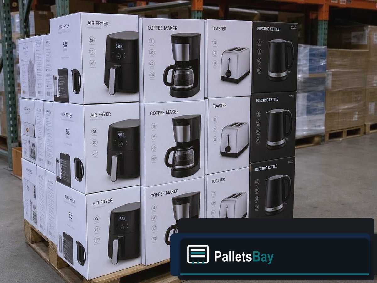 Small Appliance Pallets — Clear product detail you can evaluate
