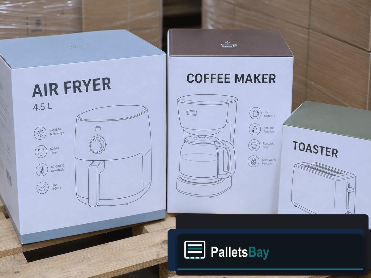 Small Appliance Pallets — Client-ready inventory detail