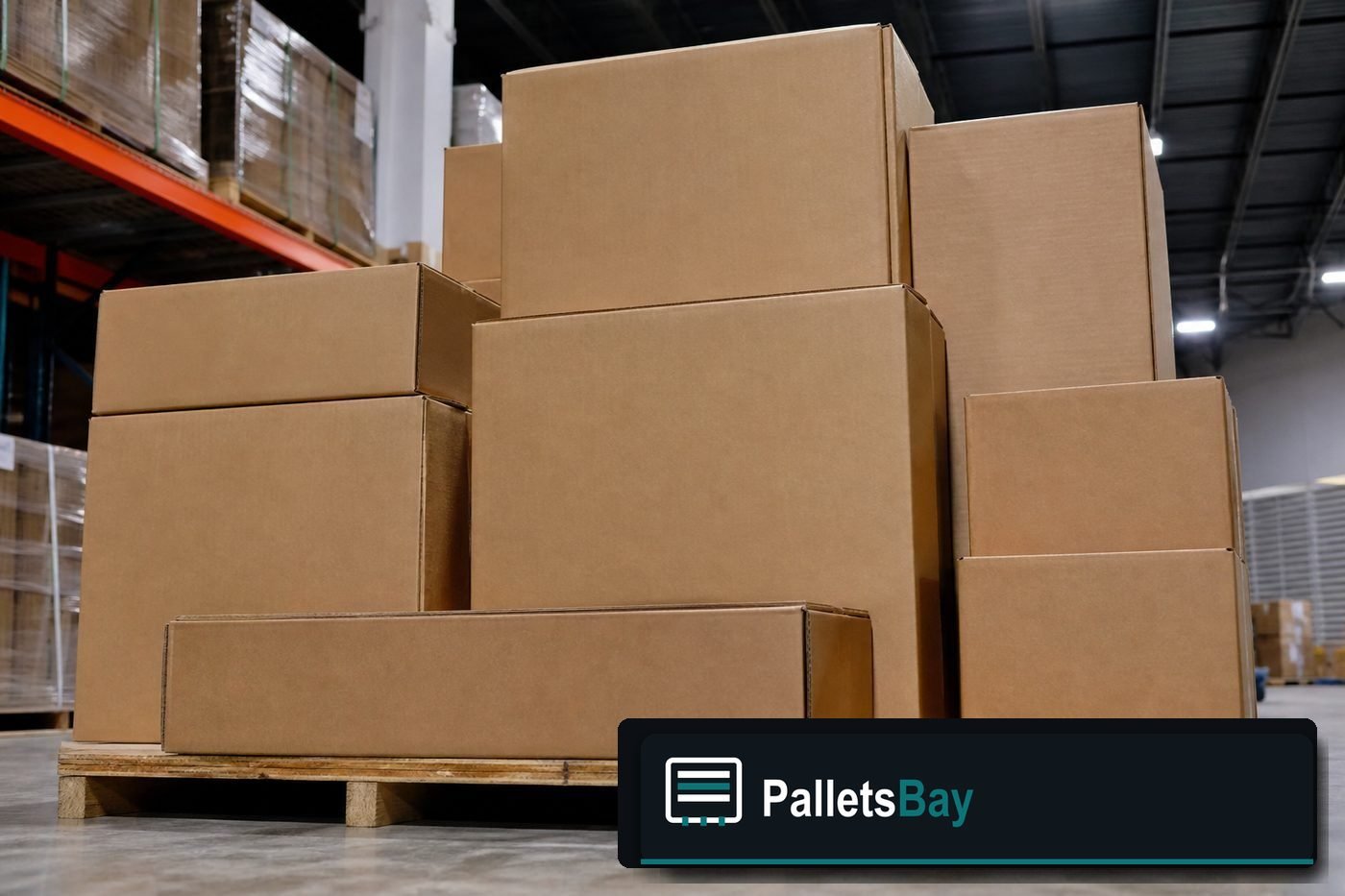 Small Appliance Pallets — Pallet inventory close-up