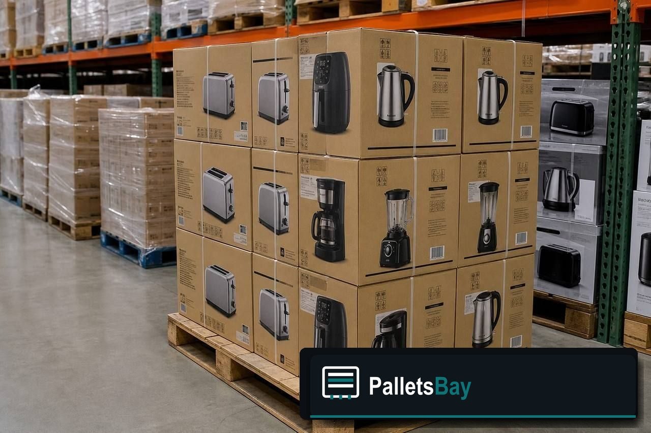 Small Appliance Pallets — Second pallet angle