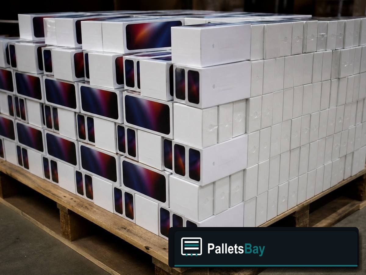 Smartphone Pallets — Contents / packed goods detail