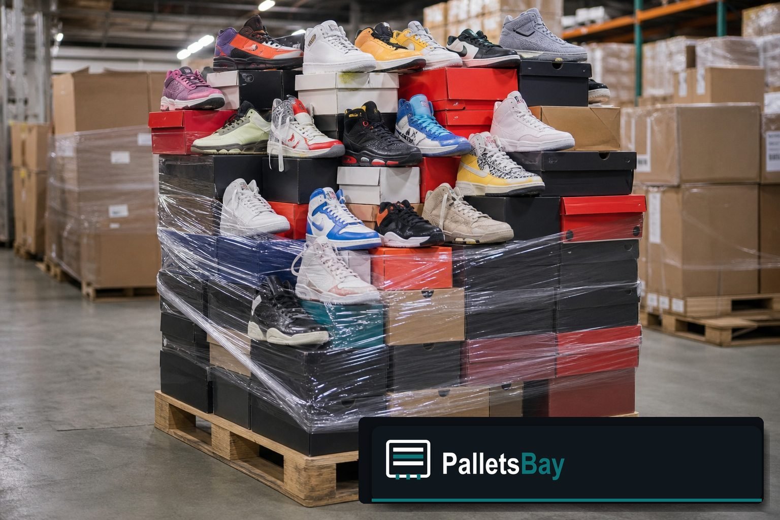 Sneaker Pallets — Second pallet angle