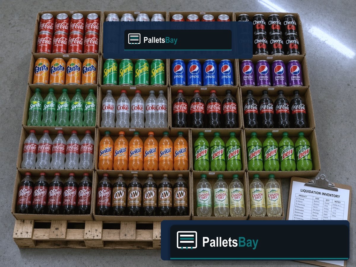 Soft Drink Pallets — Client-ready inventory detail