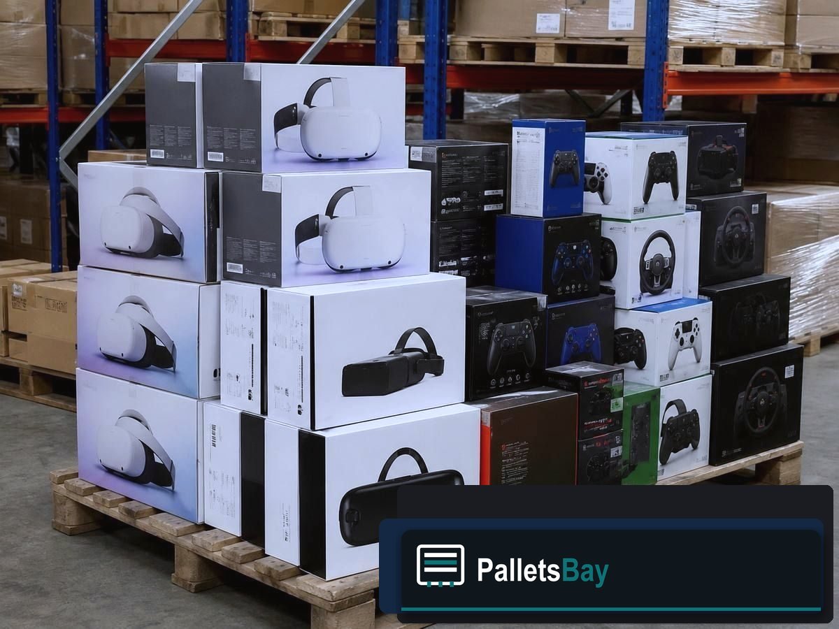 Sony Electronics Pallets — Dock staging before freight