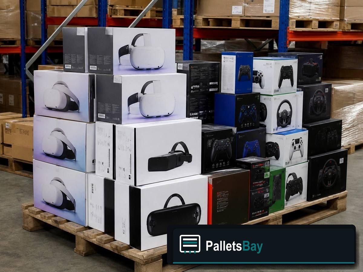 Sony Electronics Pallets — Warehouse / shipping context