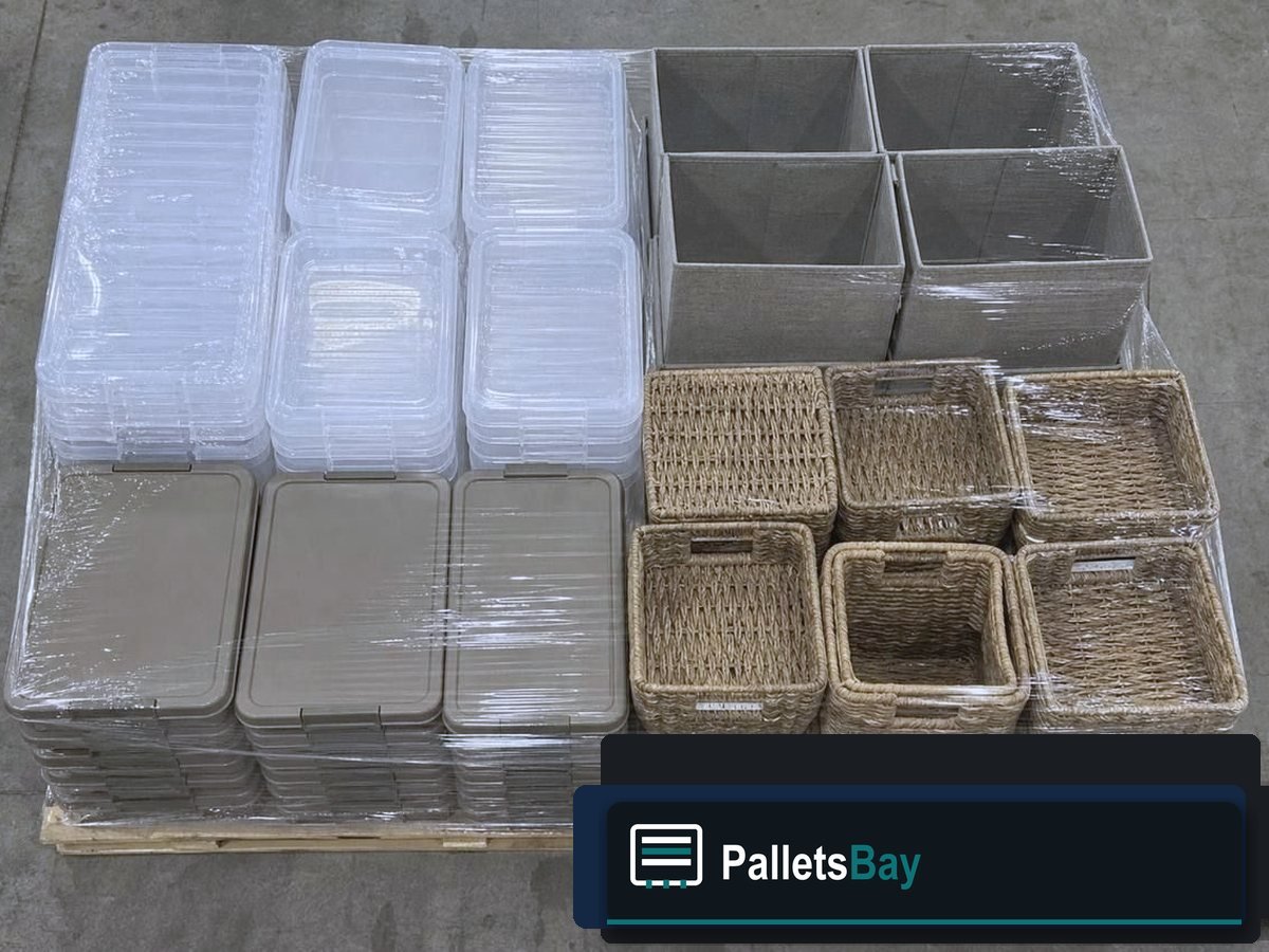 Storage & Organization Pallets — Assorted units from this listing