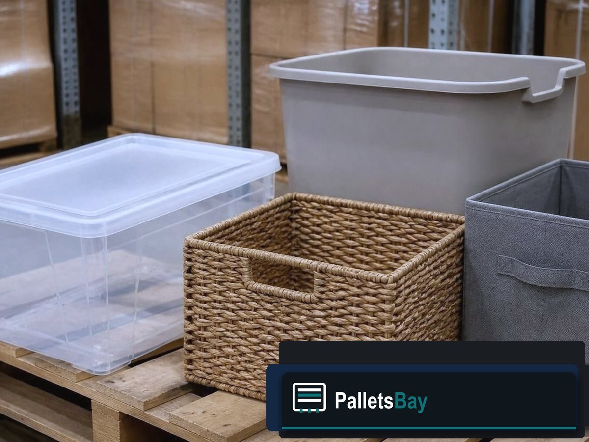 Storage & Organization Pallets — Client-ready inventory detail