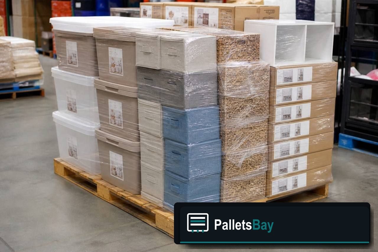 Storage & Organization Pallets — Full pallet view