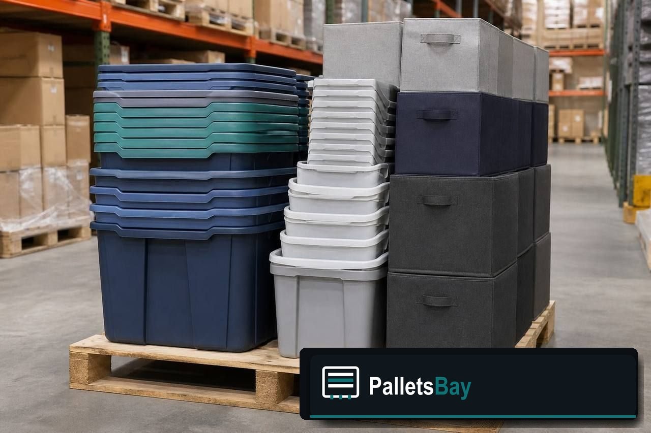 Storage & Organization Pallets — Second pallet angle