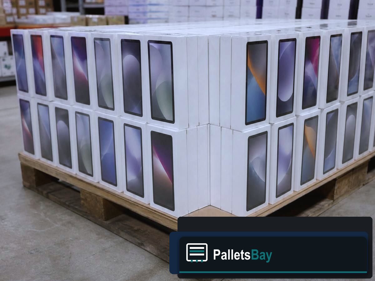 Tablet Pallets — Dock staging before freight