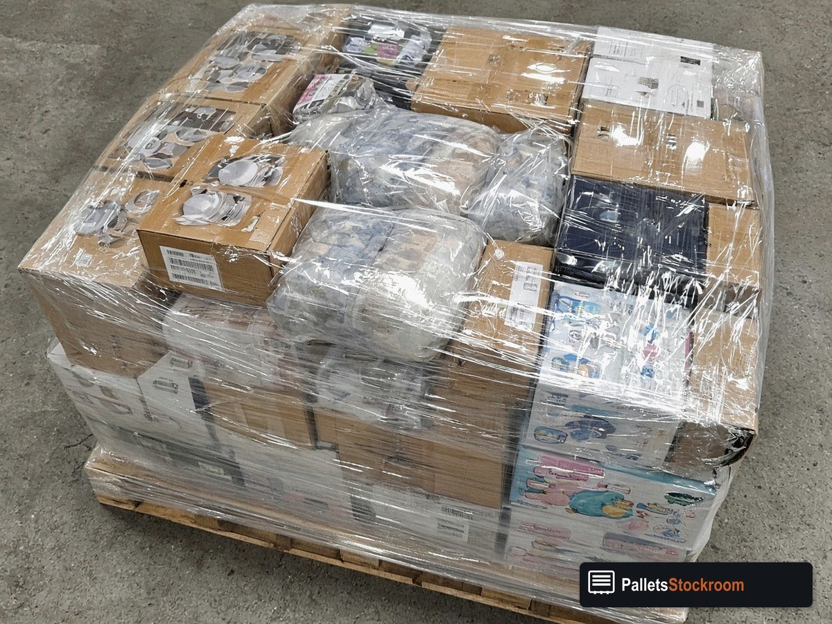Target General Merchandise Pallets — Wrap and carton quality