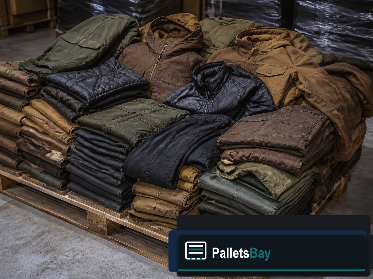 Timberland Pallets — Dock staging before freight