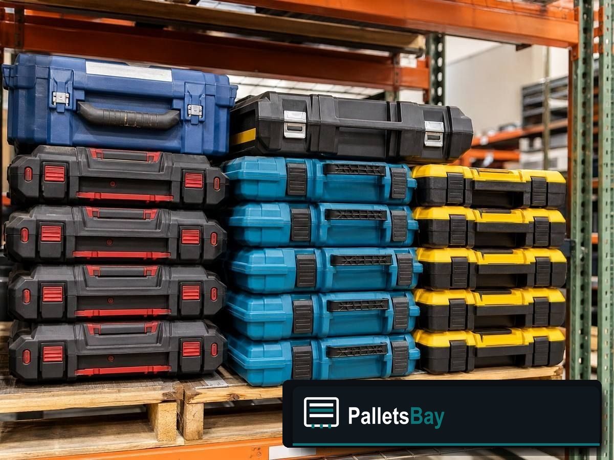 Tool Pallets — Pallet inventory close-up