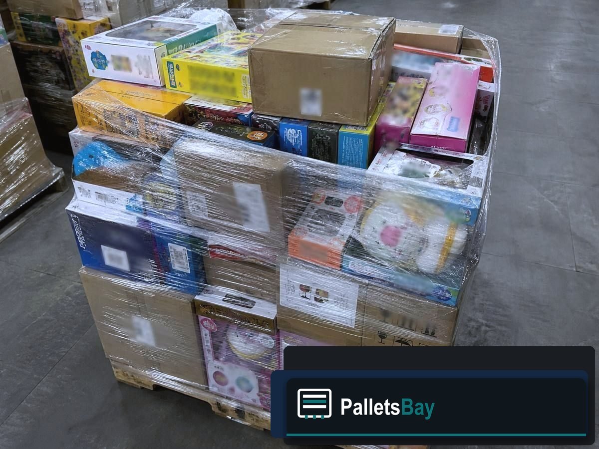 Toy Liquidation Pallets — Pallet packing — trust-first view