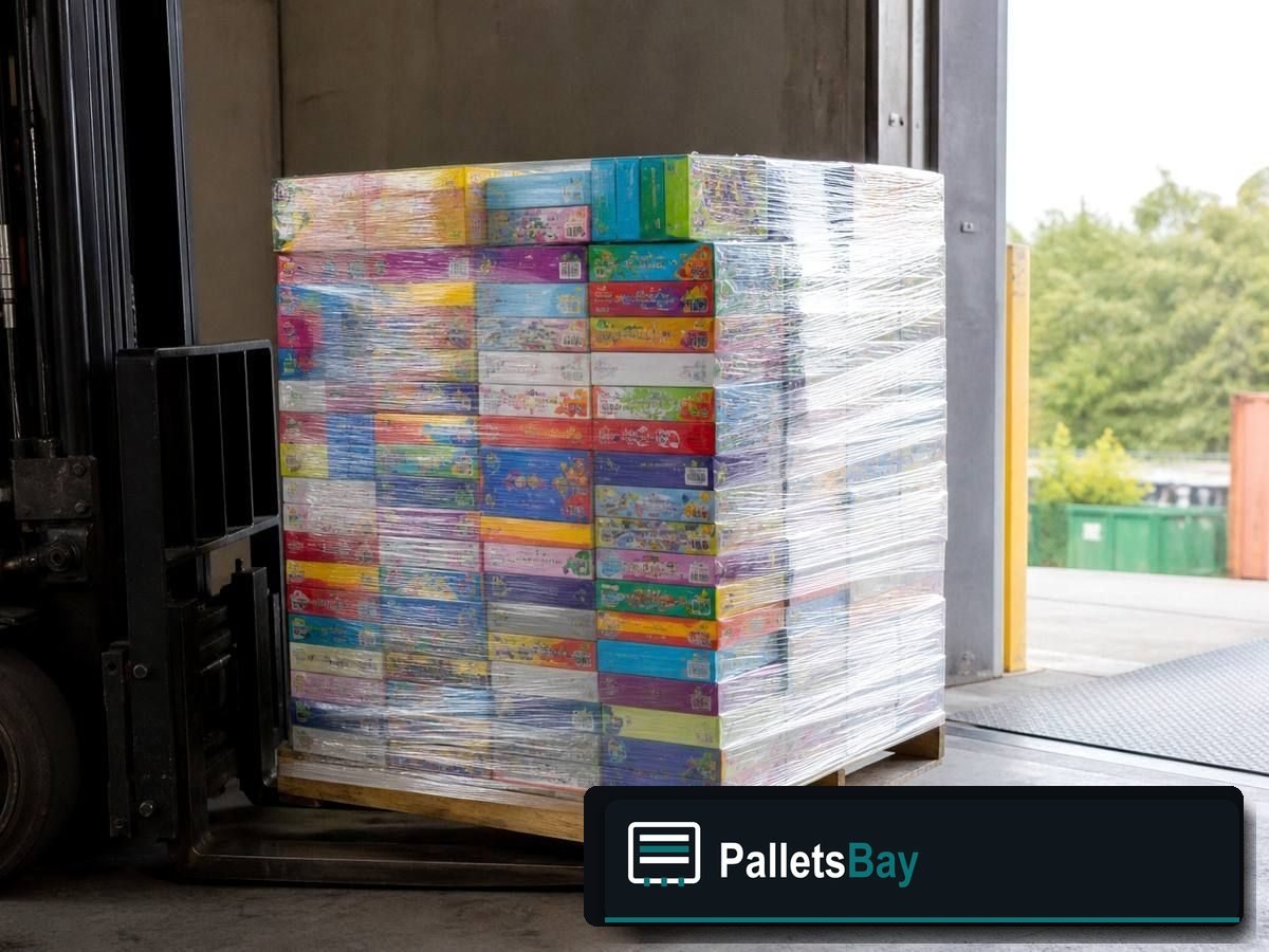 Toy Pallets — Full pallet view