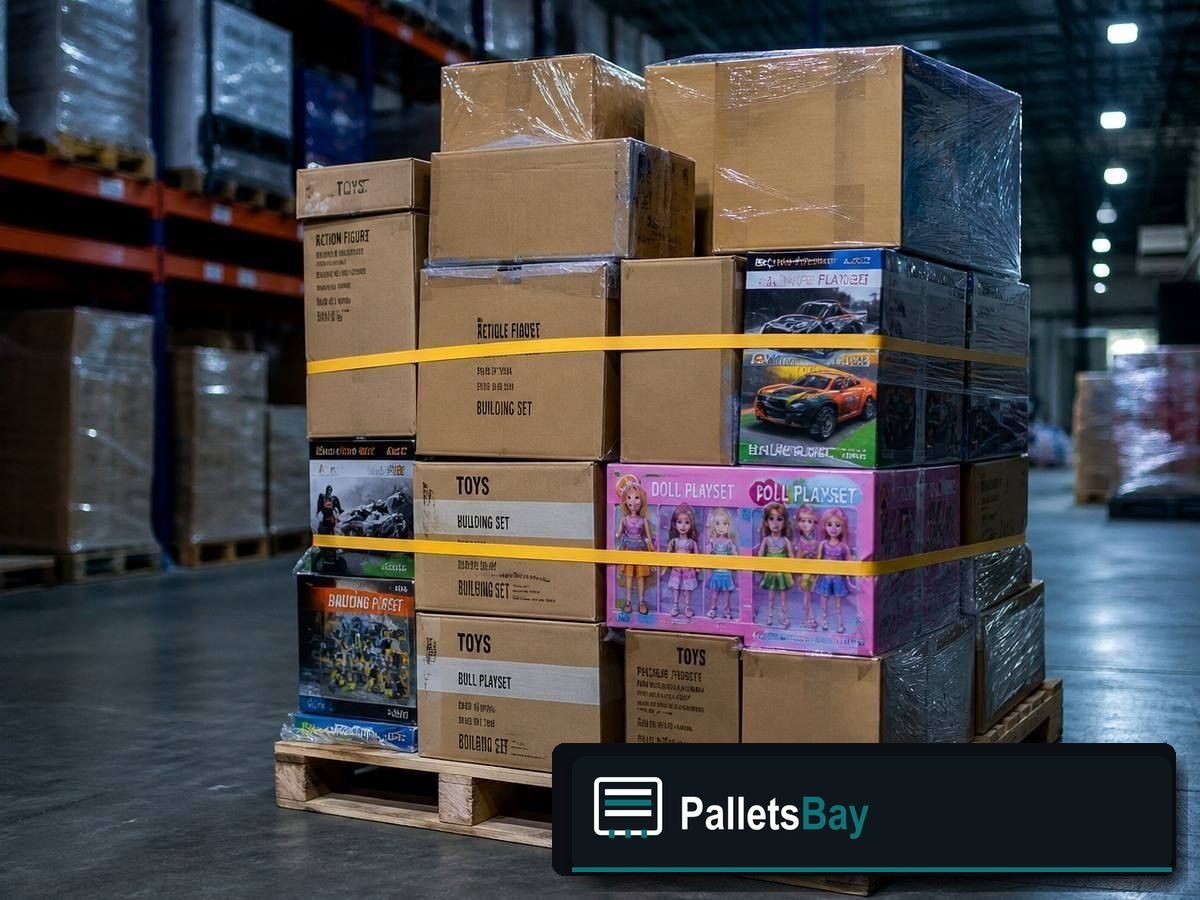 Toy Pallets — Contents / packed goods detail