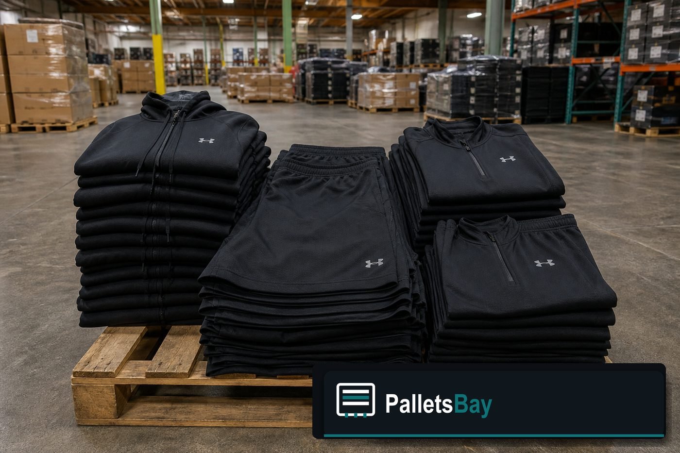 Under Armour Pallets — Warehouse / shipping context