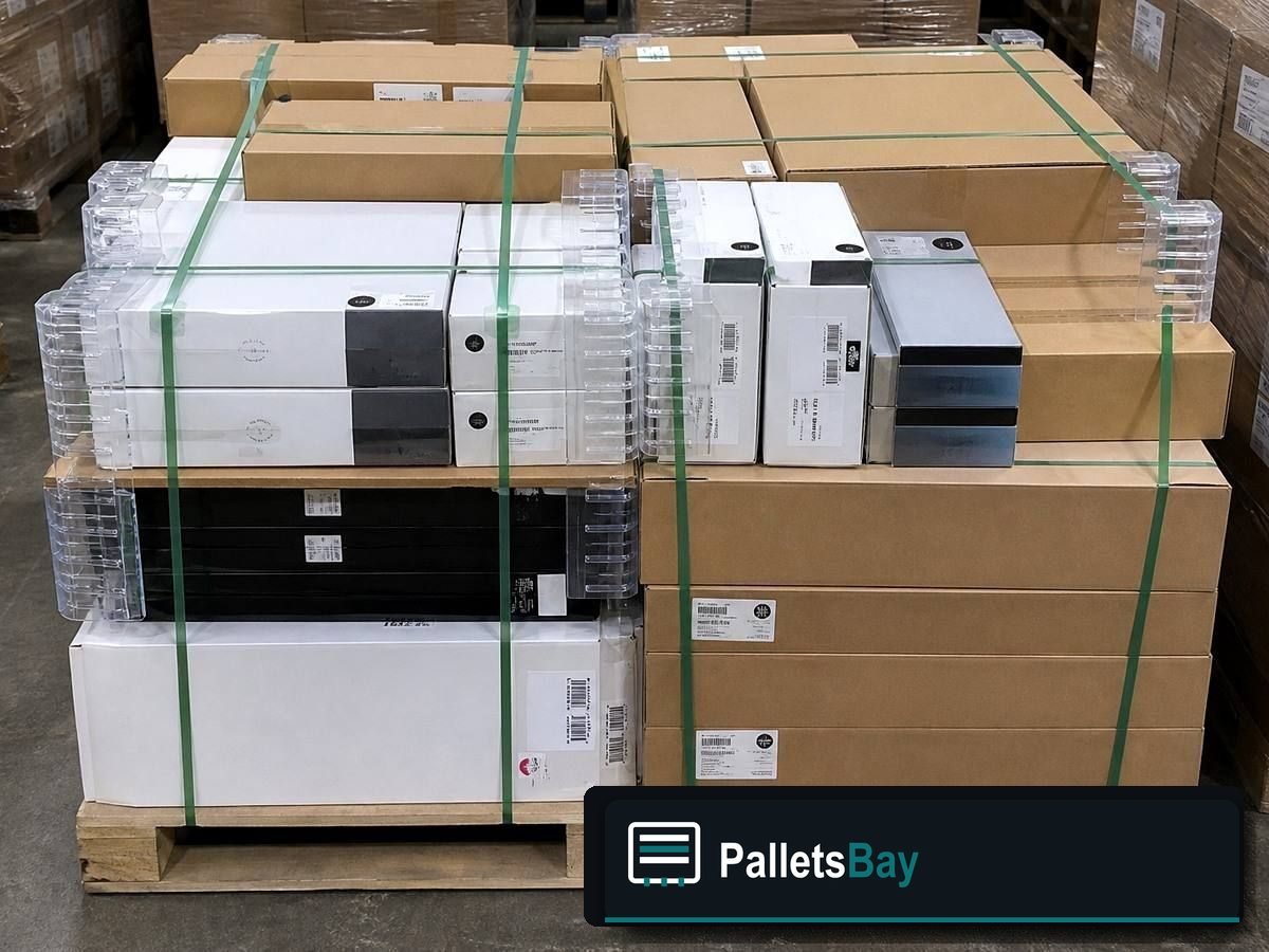 Wholesale Electronics Pallets — Second pallet angle