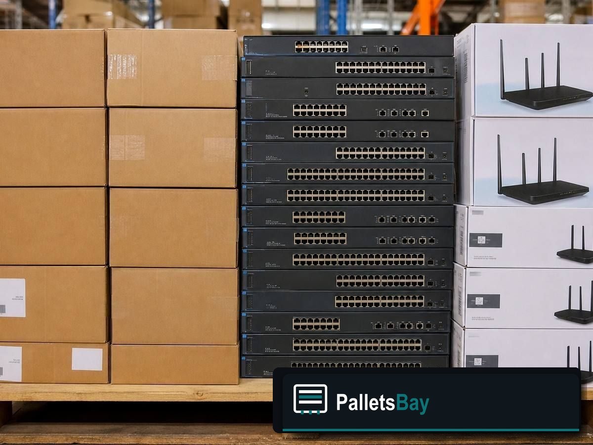 Wholesale Electronics Pallets — Contents / packed goods detail