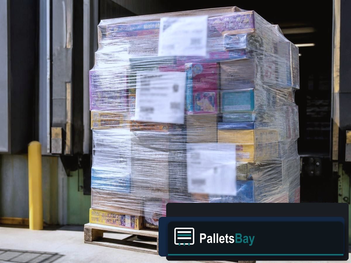 Wholesale Toys Pallets — Dock staging before freight