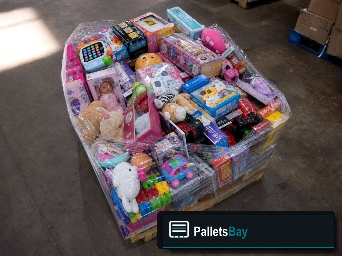 Wholesale Toy Pallets — Second pallet angle